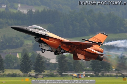 2009-06-27 Zeltweg Airpower 0348 General Dynamics F-16 Fighting Falcon - Dutch Air Force